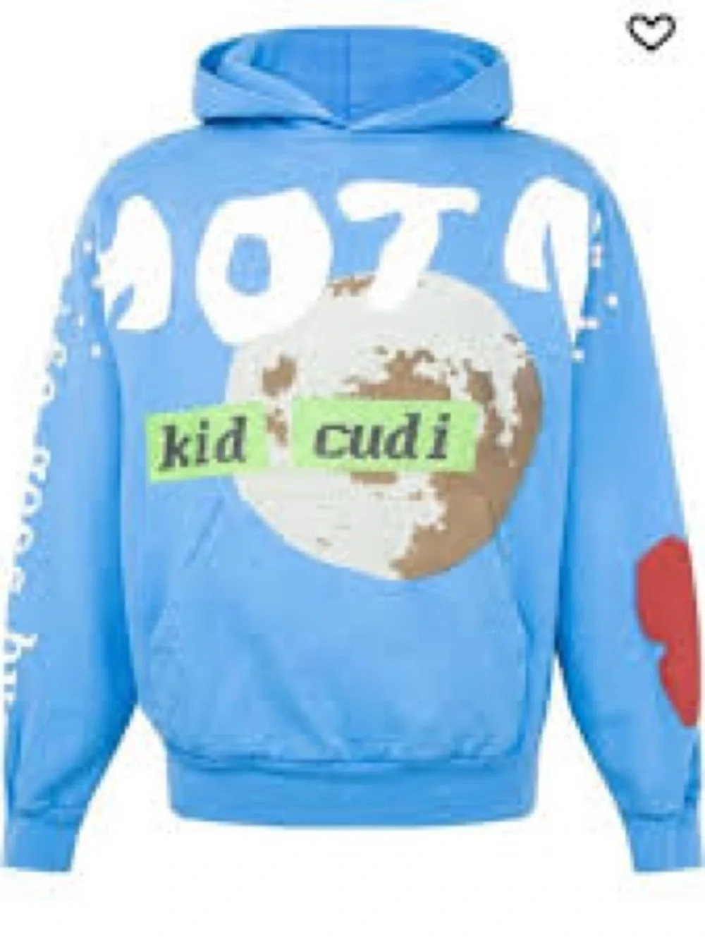 Kid Cudi MOTM 2XL Man on the Moon Blue Hoodie - Picture 3 of 3